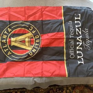 Atlanta United FC Red & Black Promotional Flag by Lunazul